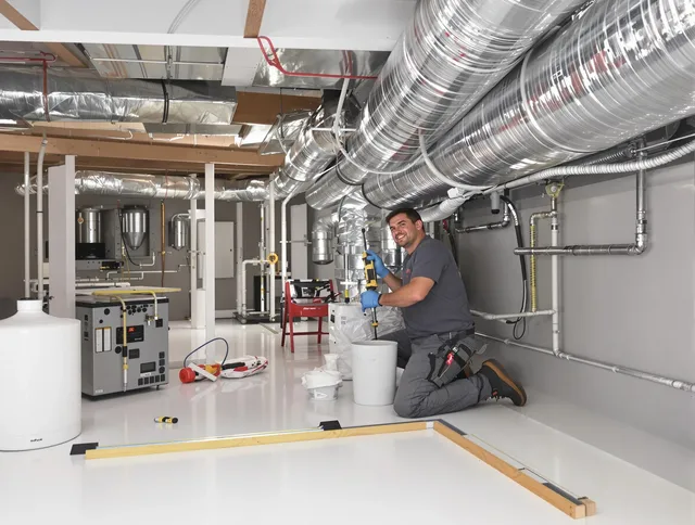 Professional duct sealing service by Groton Air Duct Cleaning in Groton